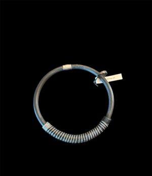 Zwarte met Zilver kleurig. Ketting