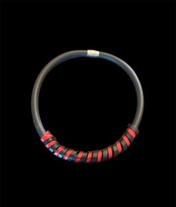 Zwart rood Ketting